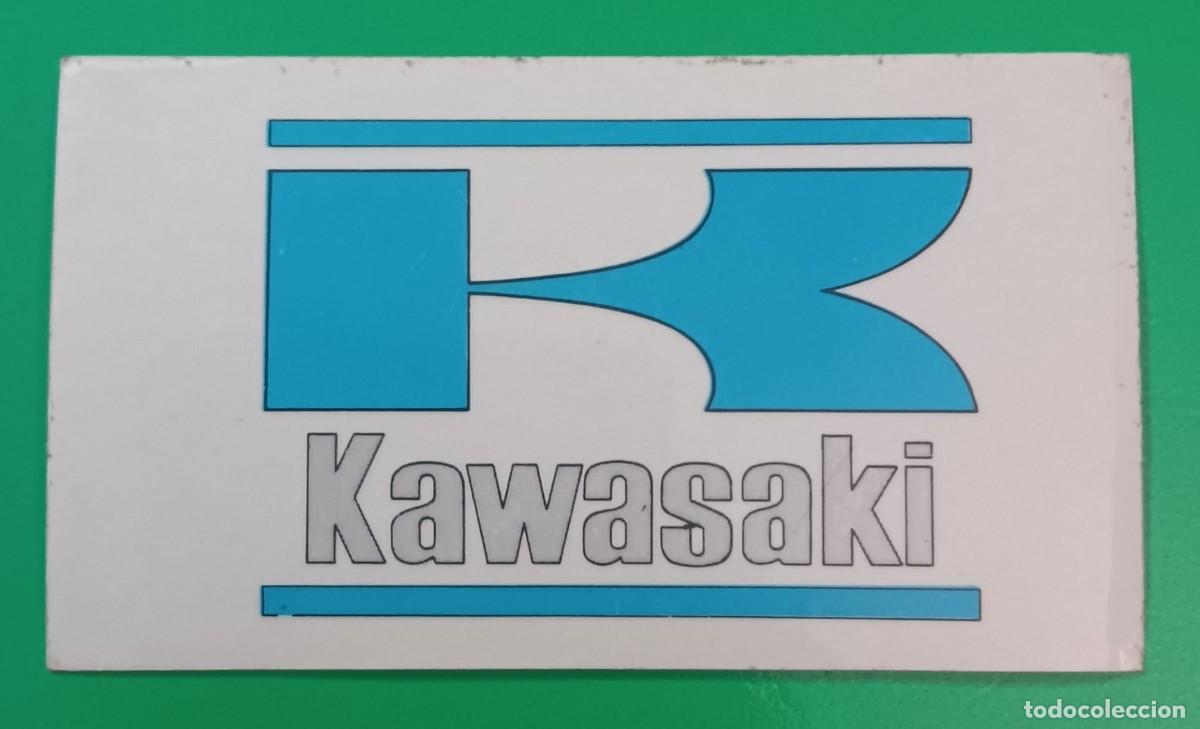 Coleccionismo Cromos antiguos: CROMO ALBUM ESCUDOS ADHESIVOS MOTOS COCHES FUTBOL MARCAS DIDEC KAWASAKI NUMERO 204