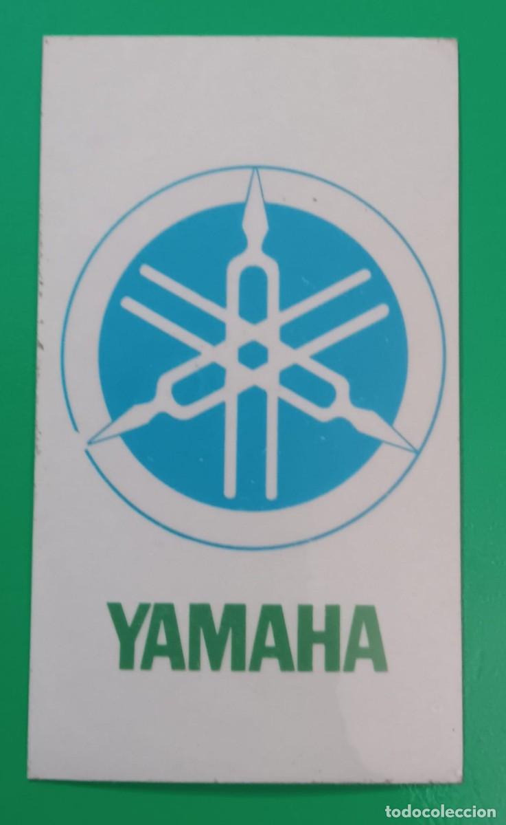 Coleccionismo Cromos antiguos: CROMO ALBUM ESCUDOS ADHESIVOS MOTOS COCHES FUTBOL MARCAS DIDEC YAMAHA NUMERO 209