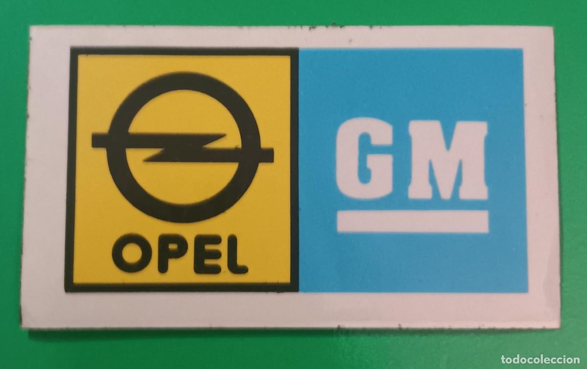 Coleccionismo Cromos antiguos: CROMO ALBUM ESCUDOS ADHESIVOS MOTOS COCHES FUTBOL MARCAS DIDEC OPEL NUMERO 202