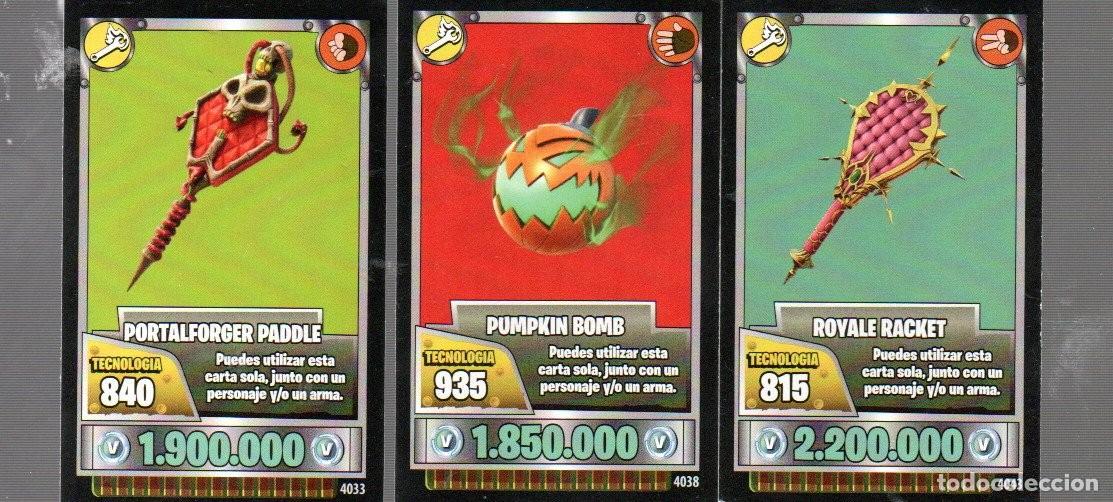 Coleccionismo Cromos antiguos: NUEVE CROMO DE FORTNITE TRADING CARD GAME N&ordm; 4002 4003 4018 4020 4023 4028 4033 4038 Y 4043