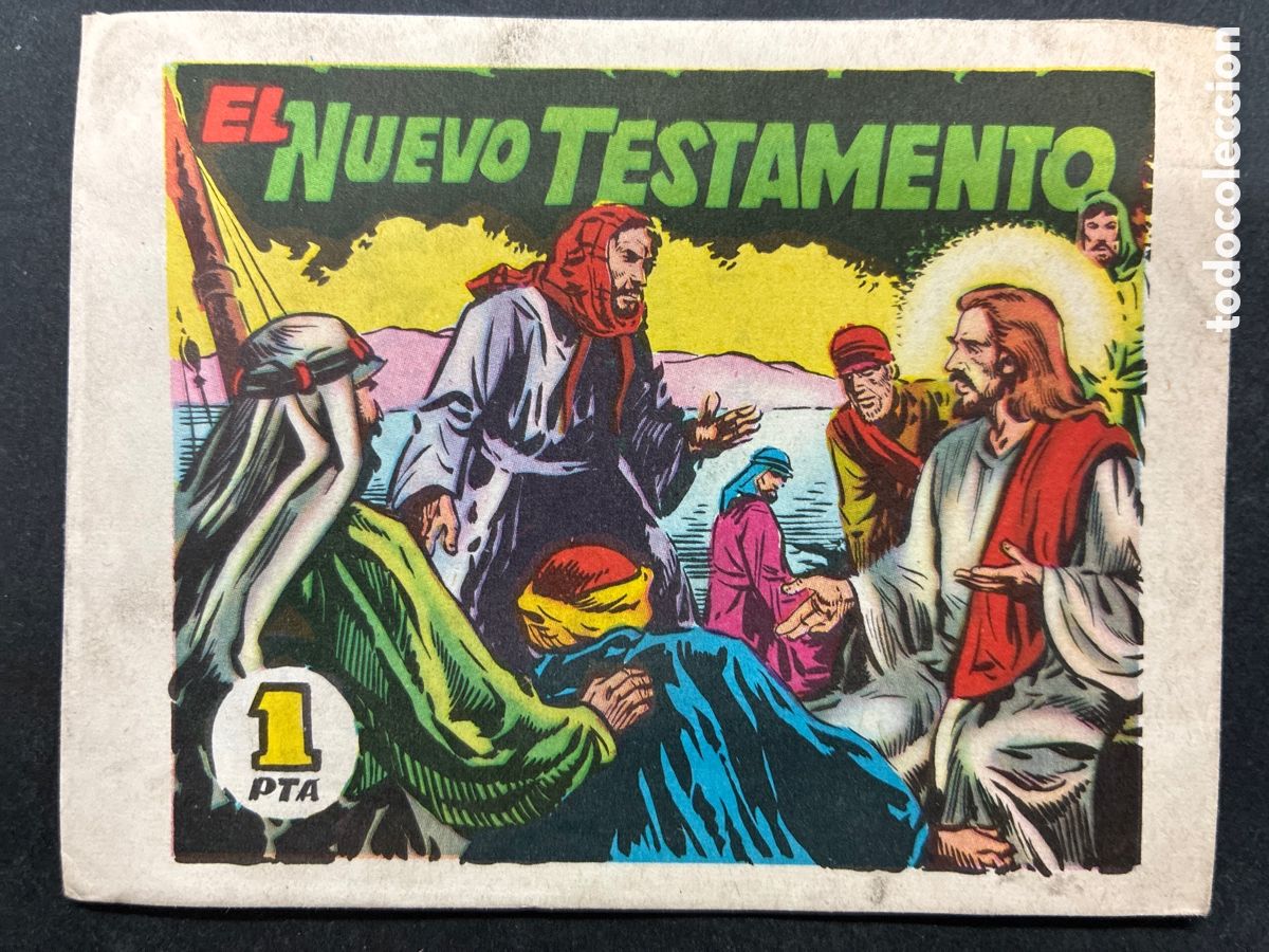 Colecionismo Cromos antigos: SOBRE CROMOS SIN ABRIR EL ALBUM NUEVO TESTAMENTO