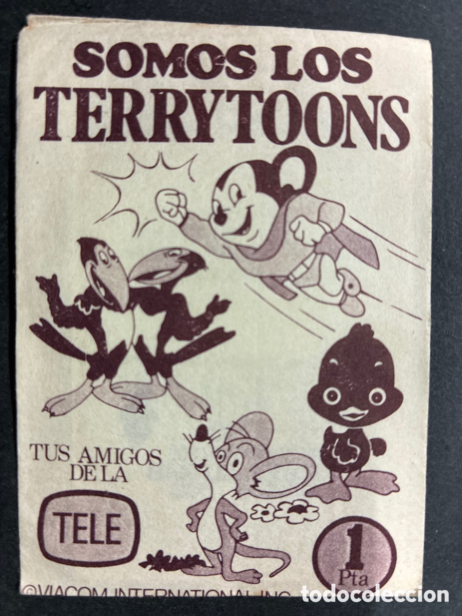 Sammeln alte Sammelbilder: SOBRE CROMOS SIN ABRIR ALBUM SOMOS LOS TERRY TOONS