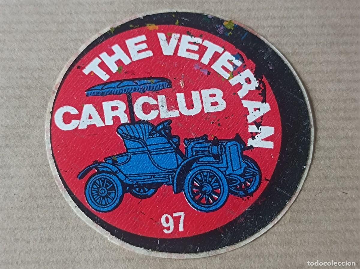 Coleccionismo Cromos antiguos: CROMO ADHESIVO SUPER EMBLEMAS BIBMO N&ordm; 97 THE VETERAN CAR CLUB