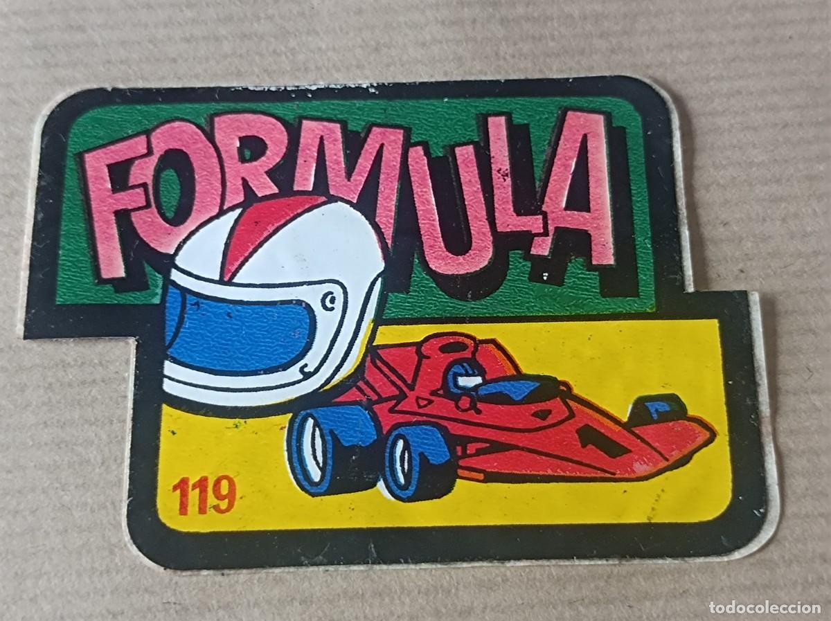 Coleccionismo Cromos antiguos: CROMO ADHESIVO SUPER EMBLEMAS BIBMO N&ordm; 119 FORMULA