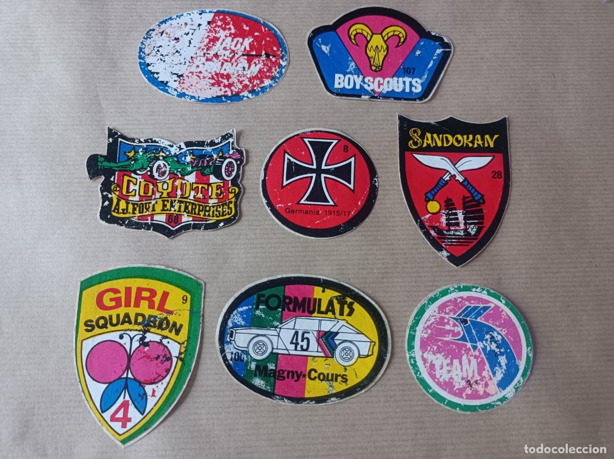 Coleccionismo Cromos antiguos: CROMOS ADHESIVOS SUPER EMBLEMAS BIBMO N&ordm; 9 45 28 8 68 107