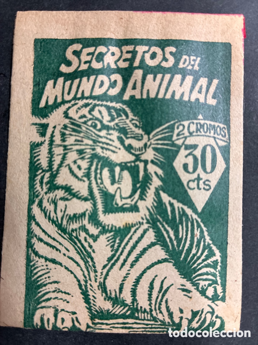 Coleccionismo Cromos antiguos: SOBRE CROMOS SIN ABRIR ALBUM SECRETOS DEL MUNDO ANIMAL EDITORIAL ROLLAN