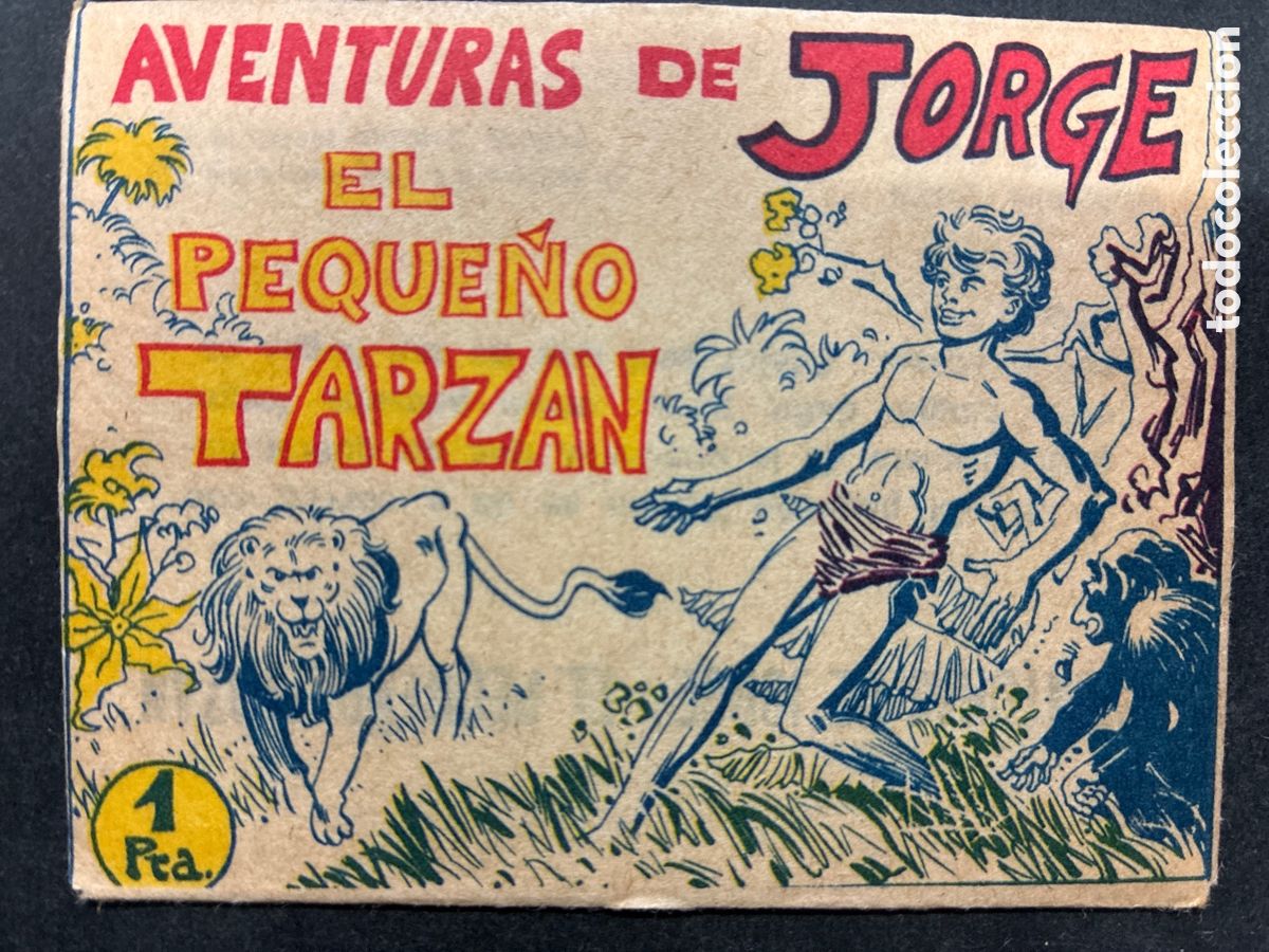 Coleccionismo Cromos antiguos: SOBRE CROMOS SIN ABRIR ALBUM AVENTURAS DE JORGE EL PEQUE&Ntilde;O TARZAN