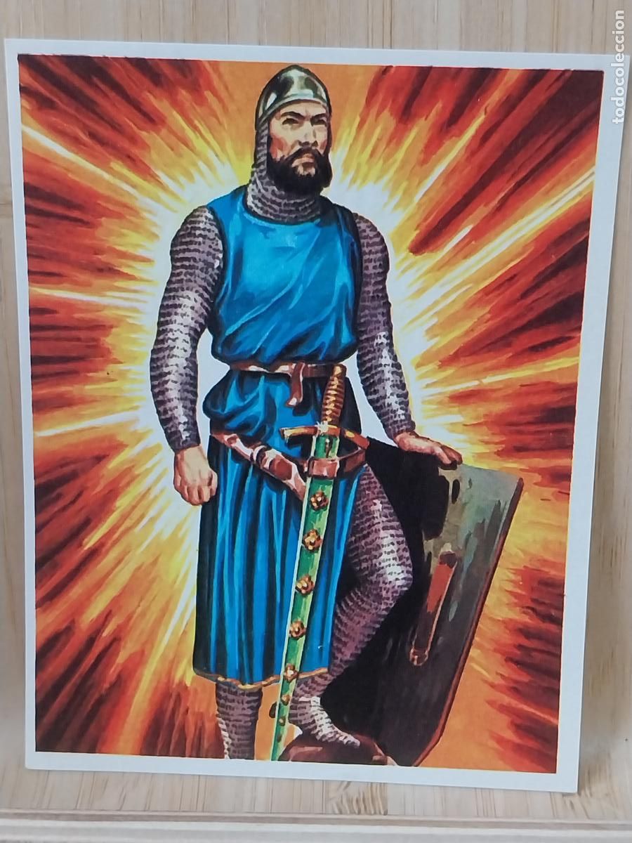 Coleccionismo Cromos antiguos: GUERRERO SXII CROMOHISTORIA A&Ntilde;O 1967 CROMO 56 ****** SIN PEGAR NUNCA MAGA 9X7CMS ORIGINAL VINTAGE