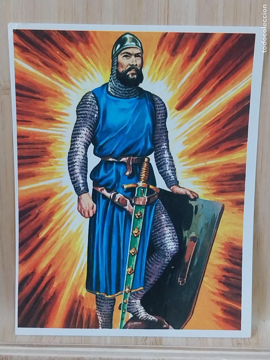 Coleccionismo Cromos antiguos: GUERRERO SXII CROMOHISTORIA A&Ntilde;O 1967 CROMO 56 ** SIN PEGAR NUNCA MAGA 9X7CMS ORIGINAL VINTAGE