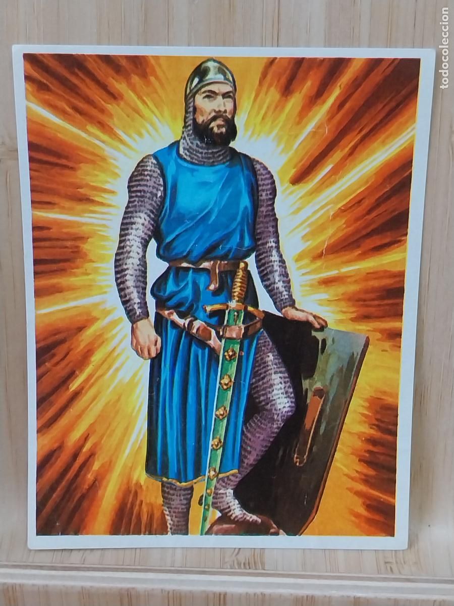 Coleccionismo Cromos antiguos: GUERRERO SXII CROMOHISTORIA A&Ntilde;O 1967 CROMO 56 * SIN PEGAR NUNCA MAGA 9X7CMS ORIGINAL VINTAGE