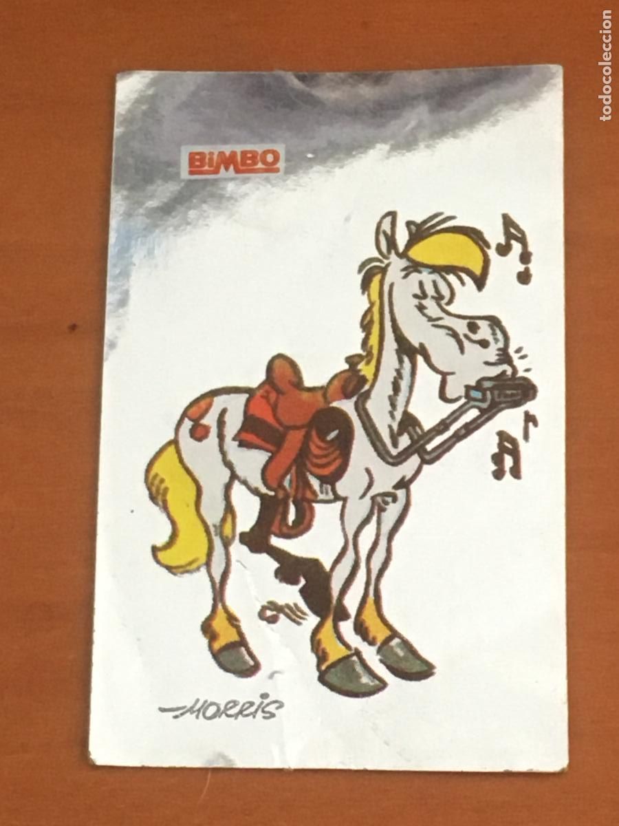 Coleccionismo Cromos antiguos: bimbo lucky luke n&ordm; 2 jolly jumper cromo original antiguo nunca pegado