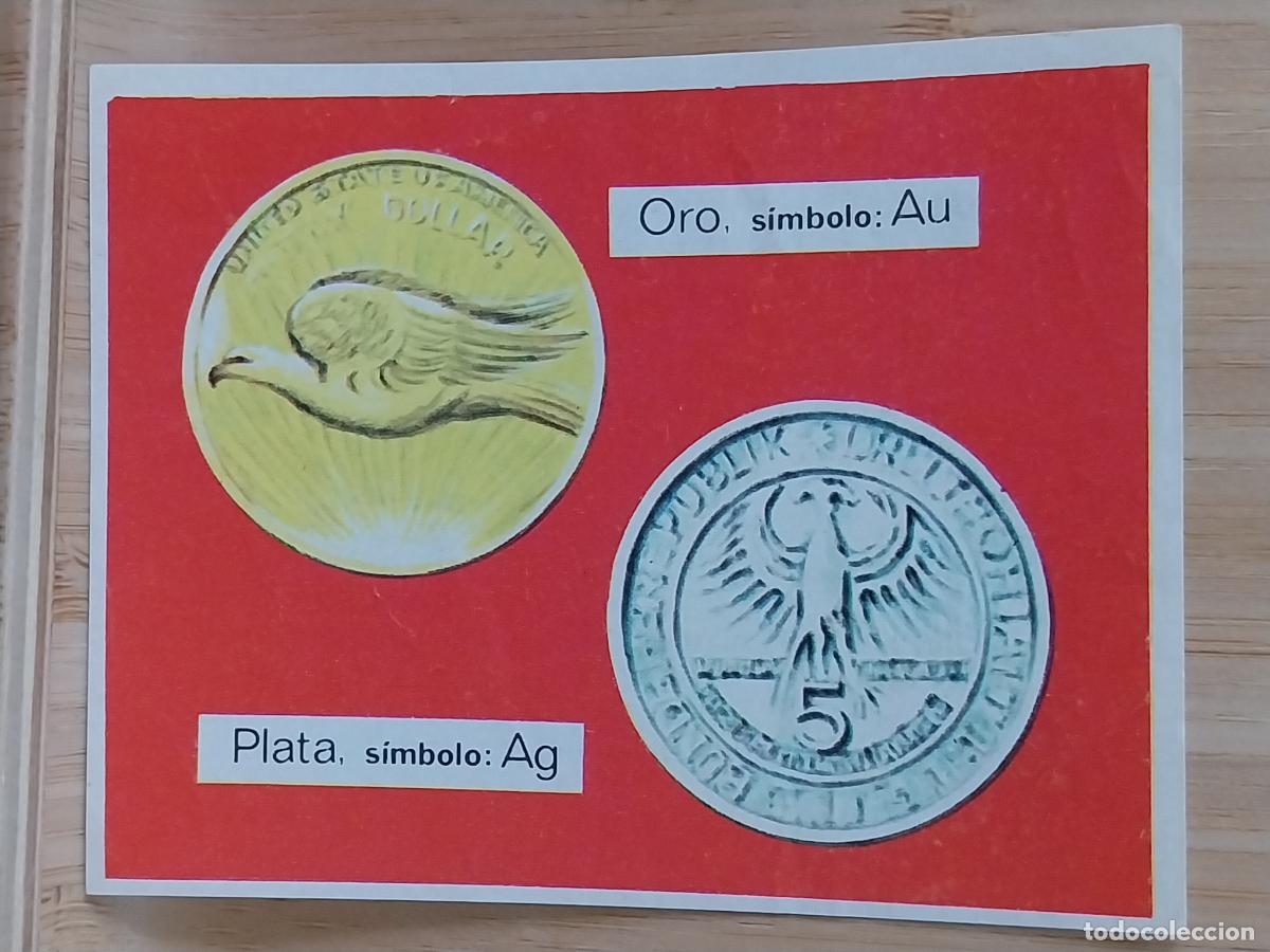 Coleccionismo Cromos antiguos: ELEMENTOS QU&Iacute;MICOS CROMOHISTORIA A&Ntilde;O 1967 CROMO 196 *** SIN PEGAR NUNCA MAGA 9X7CMS ORIGINAL VINTAGE