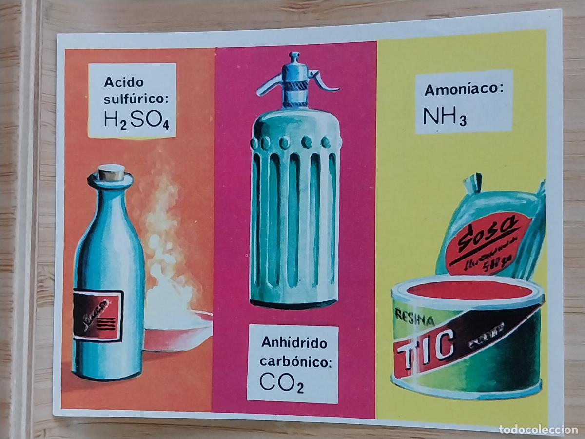 Coleccionismo Cromos antiguos: QU&Iacute;MICA CROMOHISTORIA A&Ntilde;O 1967 CROMO 198 *** SIN PEGAR NUNCA MAGA 9X7CMS ORIGINAL VINTAGE