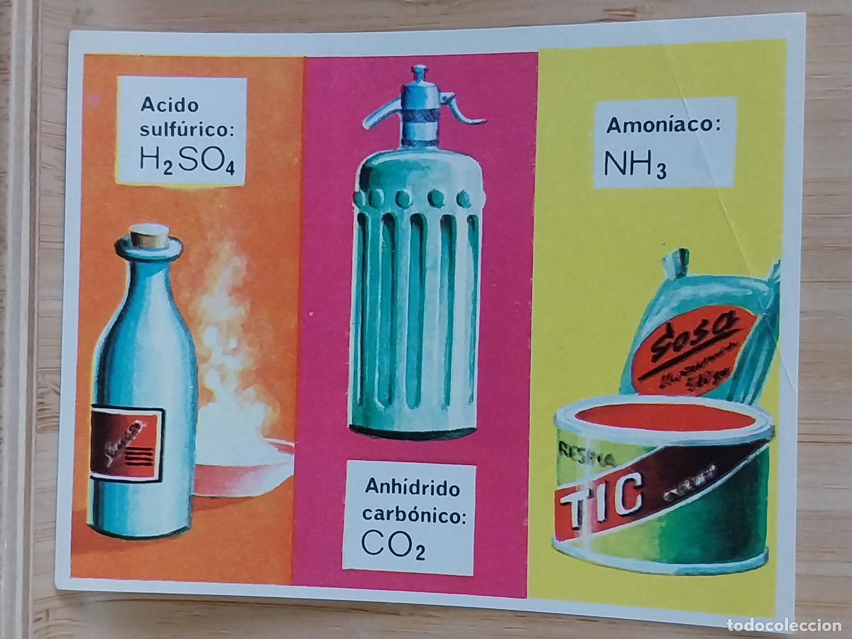 Coleccionismo Cromos antiguos: QU&Iacute;MICA CROMOHISTORIA A&Ntilde;O 1967 CROMO 198 ** SIN PEGAR NUNCA MAGA 9X7CMS ORIGINAL VINTAGE