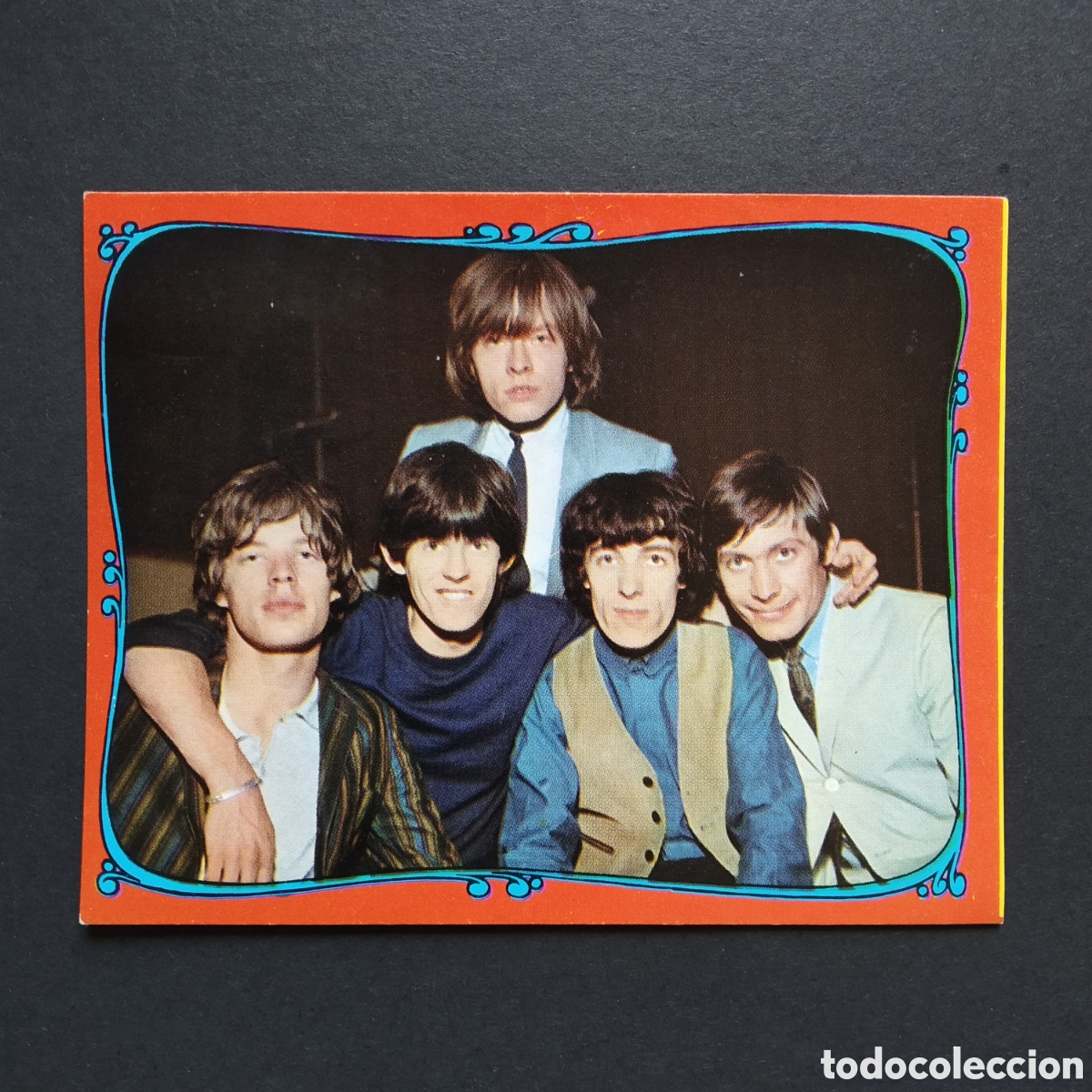 Coleccionismo Cromos antiguos: CROMO - N&ordm; 130 - ROLLING STONES - FAMOSOS DEL DISCO - EDICIONES ESTE - A&Ntilde;O 1968 (DESPEGADO)