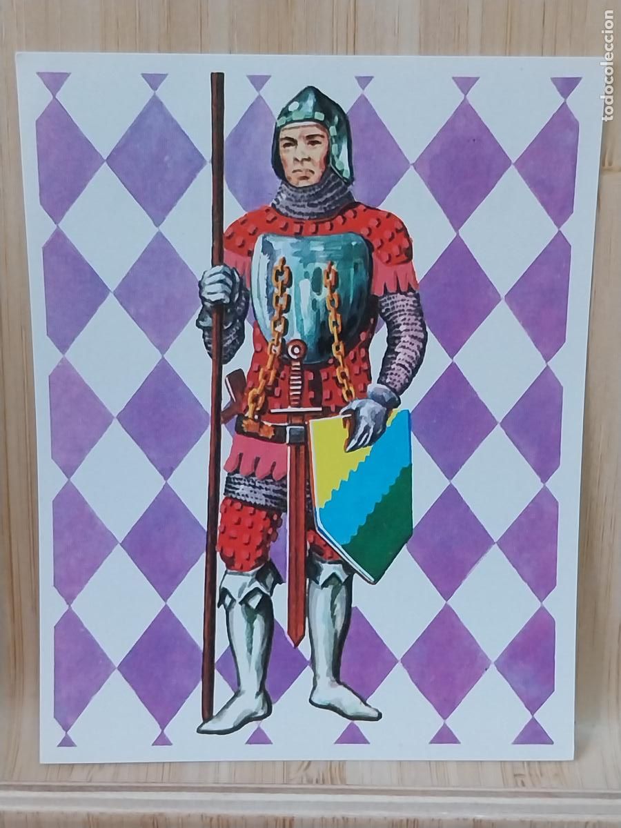 Coleccionismo Cromos antiguos: CABALLERO ALEMAN CROMOHISTORIA A&Ntilde;O 1967 CROMO 57 * SIN PEGAR NUNCA MAGA 9X7CMS ORIGINAL