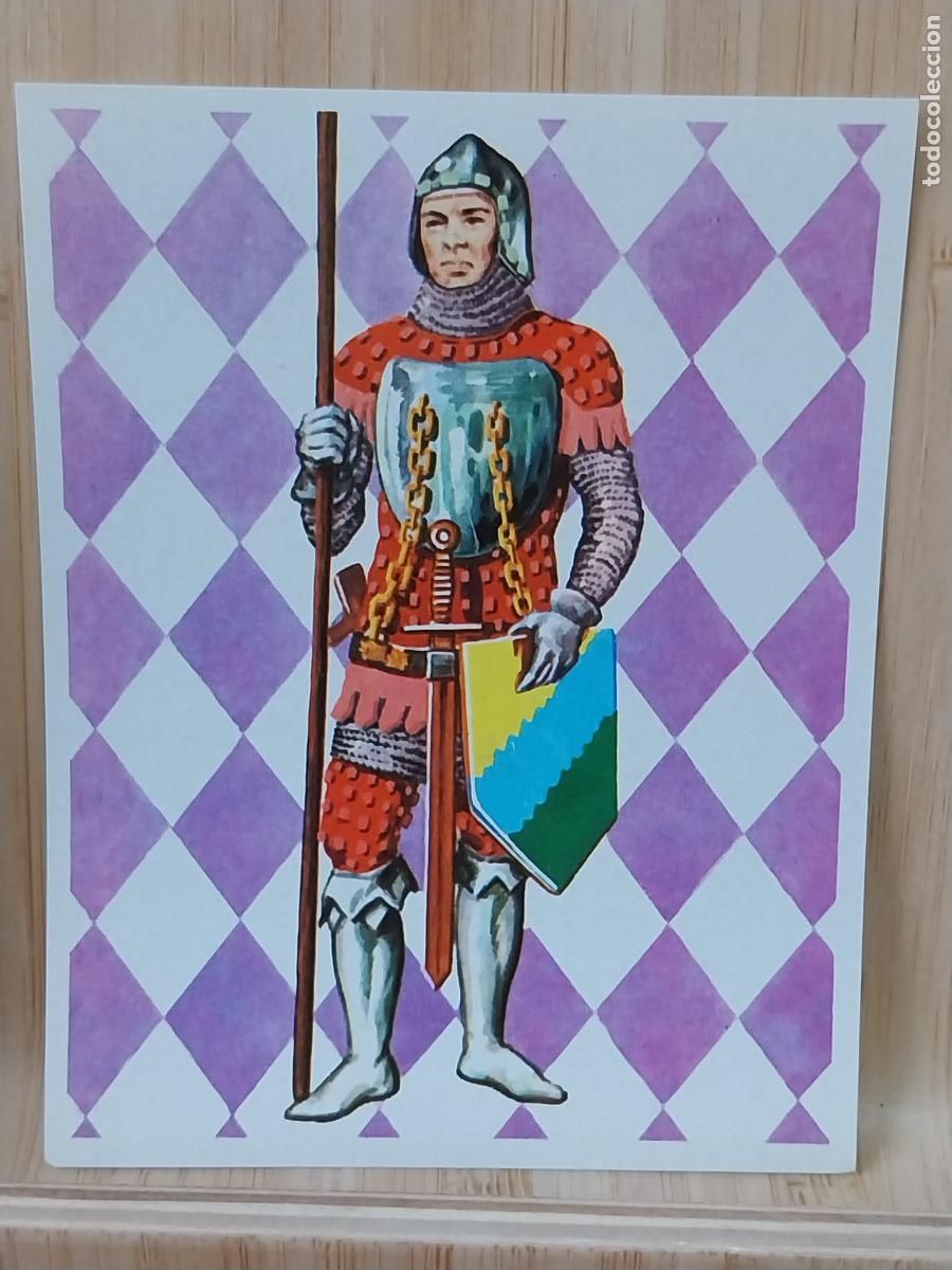 Coleccionismo Cromos antiguos: CABALLERO ALEMAN CROMOHISTORIA A&Ntilde;O 1967 CROMO 57 **** SIN PEGAR NUNCA MAGA 9X7CMS ORIGINAL