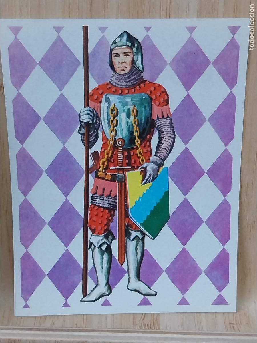 Coleccionismo Cromos antiguos: CABALLERO ALEMAN CROMOHISTORIA A&Ntilde;O 1967 CROMO 57 *** SIN PEGAR NUNCA MAGA 9X7CMS ORIGINAL