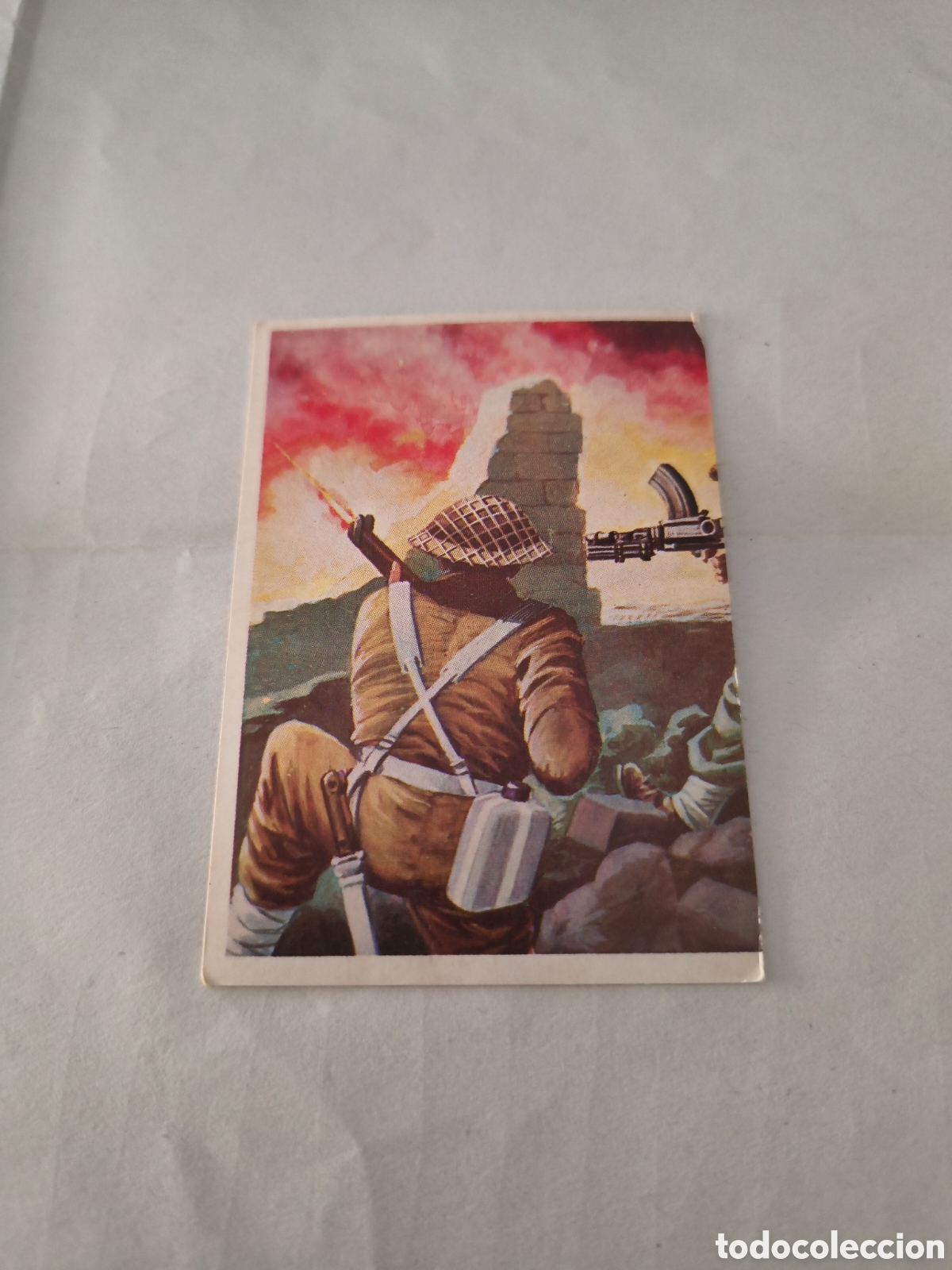 Coleccionismo Cromos antiguos: HECHOS Y SOLDADOS DEL SIGLO XX, MAGA, 1977, CROMO 182