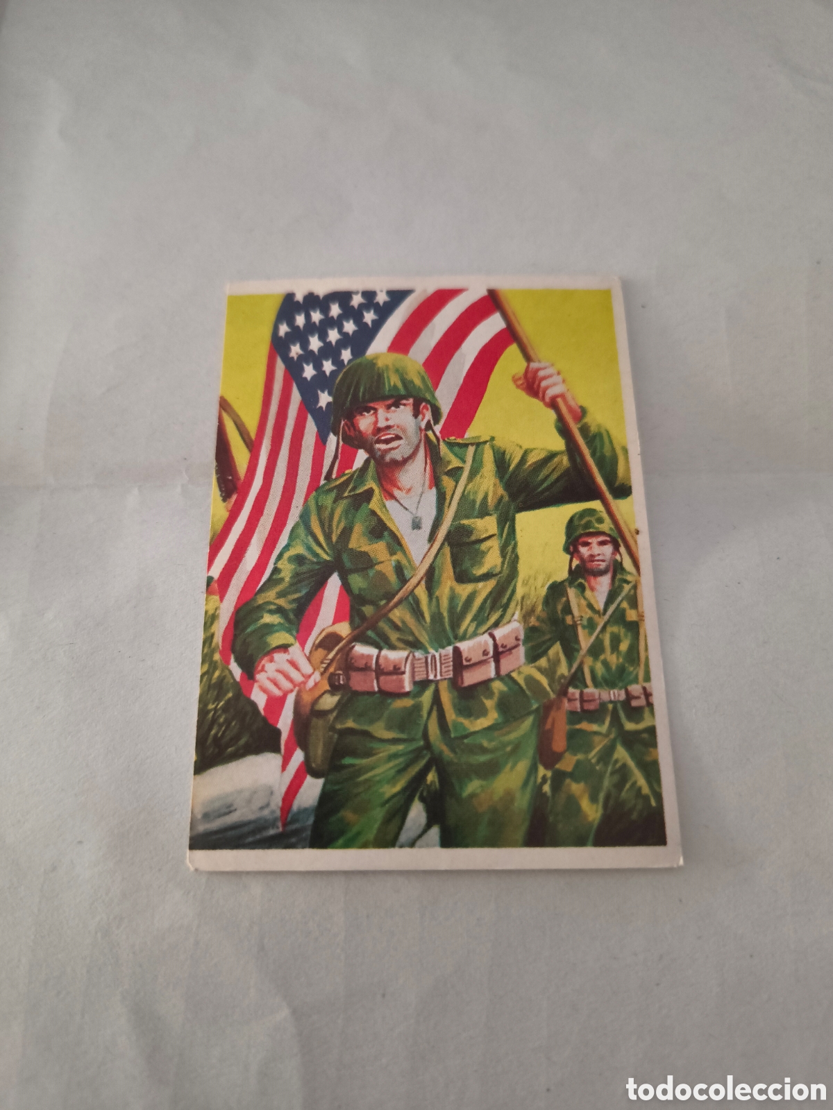 Coleccionismo Cromos antiguos: HECHOS Y SOLDADOS DEL SIGLO XX, MAGA, 1977, CROMO 185