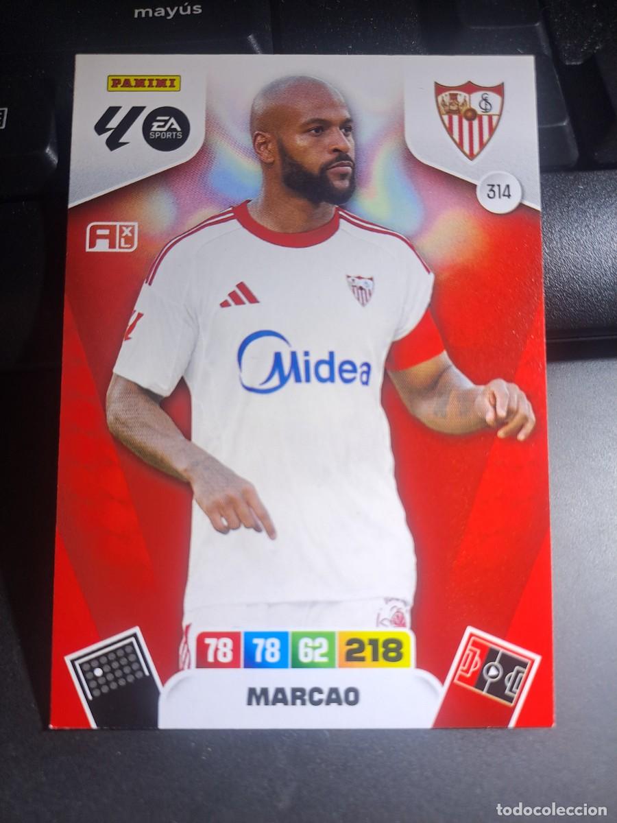Coleccionismo Cromos antiguos: ADRENALYN XL MARCAO 314 SEVILLA CROMO LIGA 2025 2026 25 26 PANINI