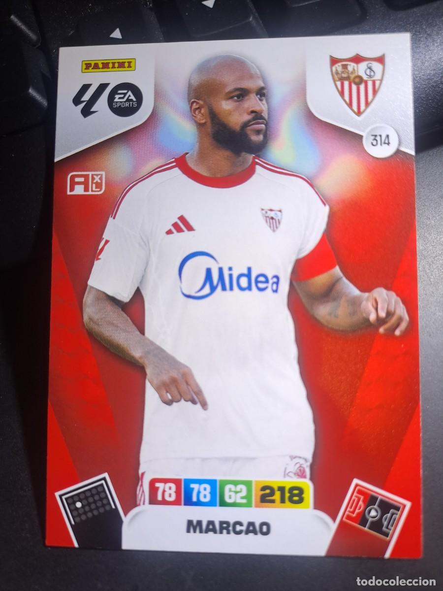 Coleccionismo Cromos antiguos: ADRENALYN XL MARCAO 314 SEVILLA CROMO LIGA 2025 2026 25 26 PANINI