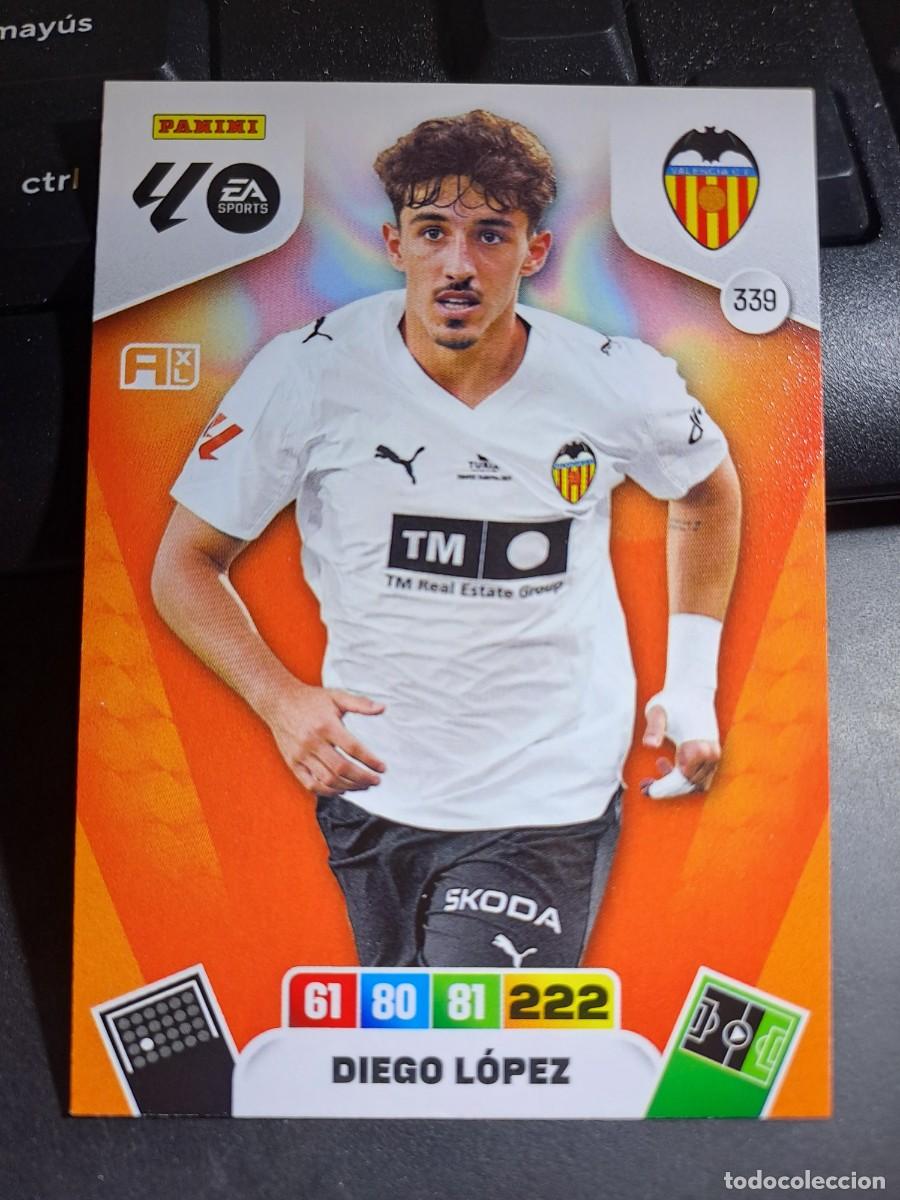 Coleccionismo Cromos antiguos: ADRENALYN XL DIEGO LOPEZ 339 VALENCIA CROMO LIGA 2025 2026 25 26 PANINI