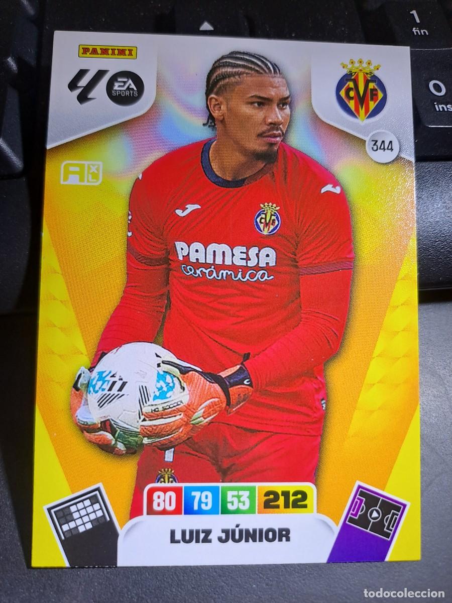 Coleccionismo Cromos antiguos: ADRENALYN XL LUIZ JUNIOR 344 VILLARREAL CROMO LIGA 2025 2026 25 26 PANINI