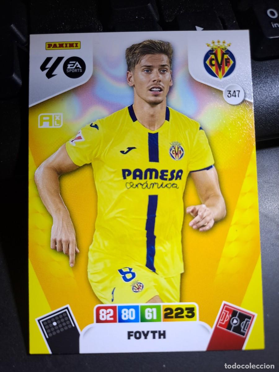 Coleccionismo Cromos antiguos: ADRENALYN XL FOYTH 347 VILLARREAL CROMO LIGA 2025 2026 25 26 PANINI