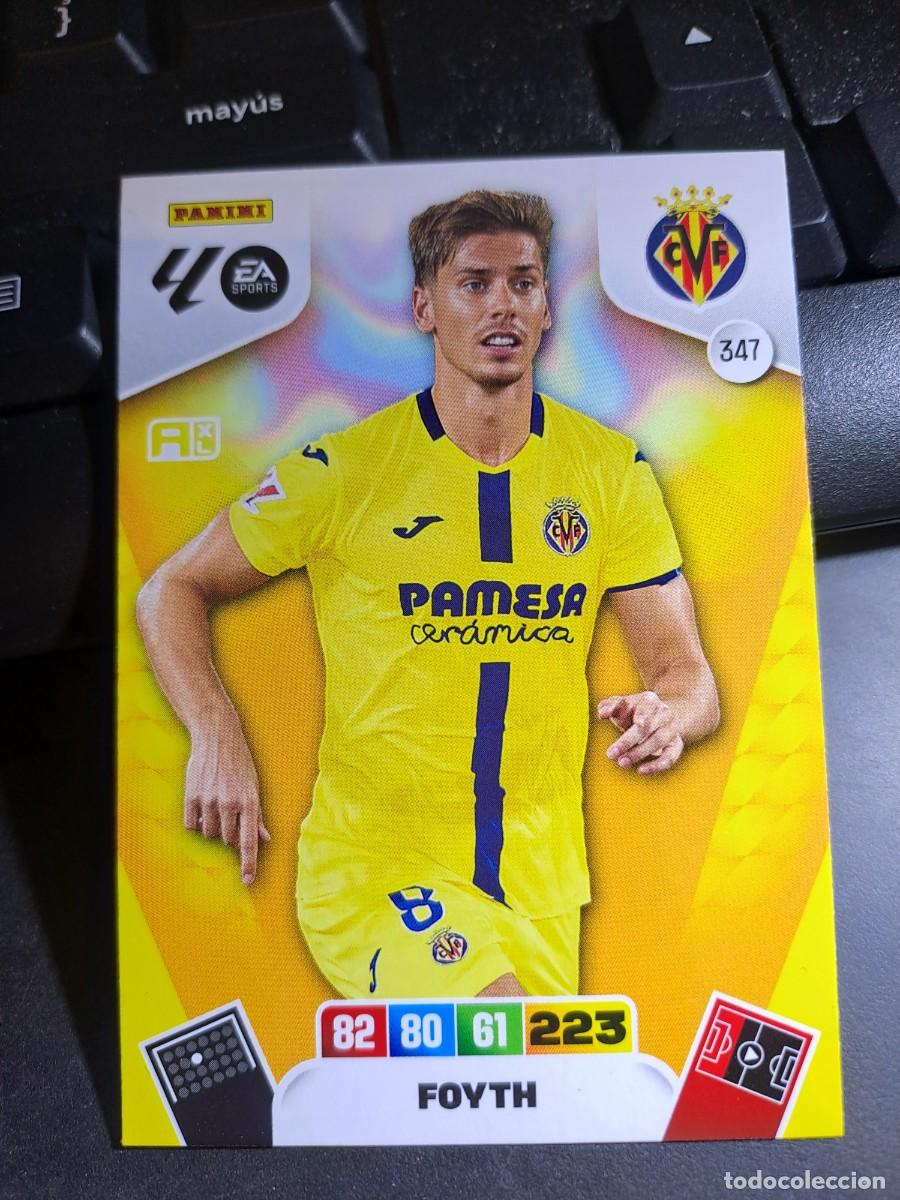 Coleccionismo Cromos antiguos: ADRENALYN XL FOYTH 347 VILLARREAL CROMO LIGA 2025 2026 25 26 PANINI