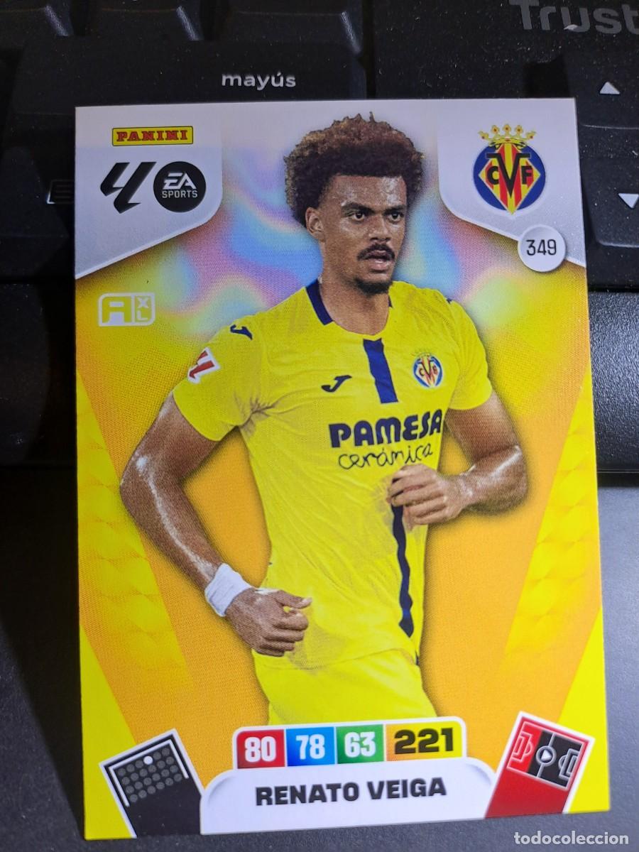 Coleccionismo Cromos antiguos: ADRENALYN XL RENATO VEIGA 349 VILLARREAL CROMO LIGA 2025 2026 25 26 PANINI