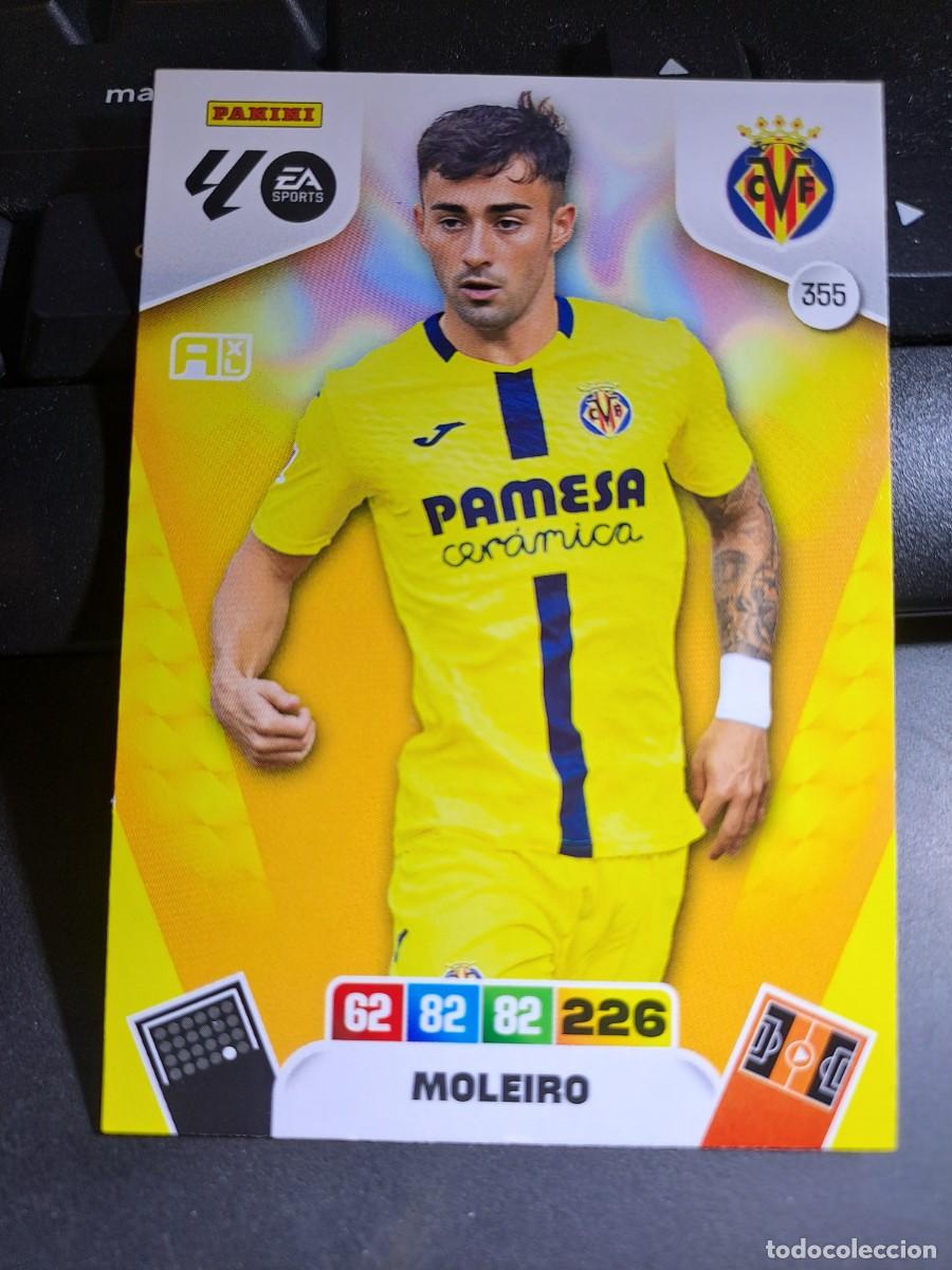 Coleccionismo Cromos antiguos: ADRENALYN XL MOLEIRO 355 VILLARREAL CROMO LIGA 2025 2026 25 26 PANINI