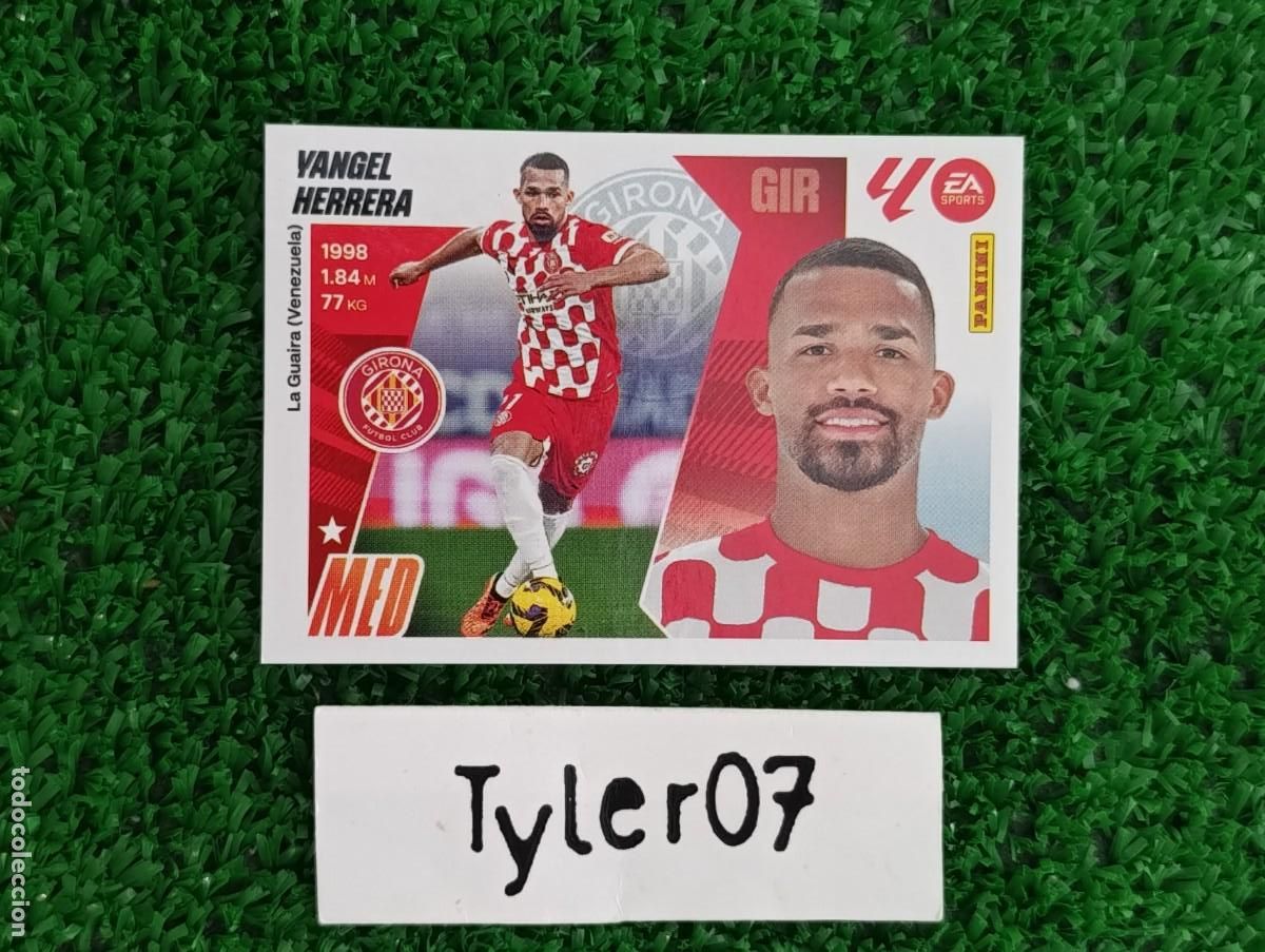 Coleccionismo Cromos antiguos: YANGEL HERRERA GIRONA 14 LIGA ESTE 2025 2026 25 26