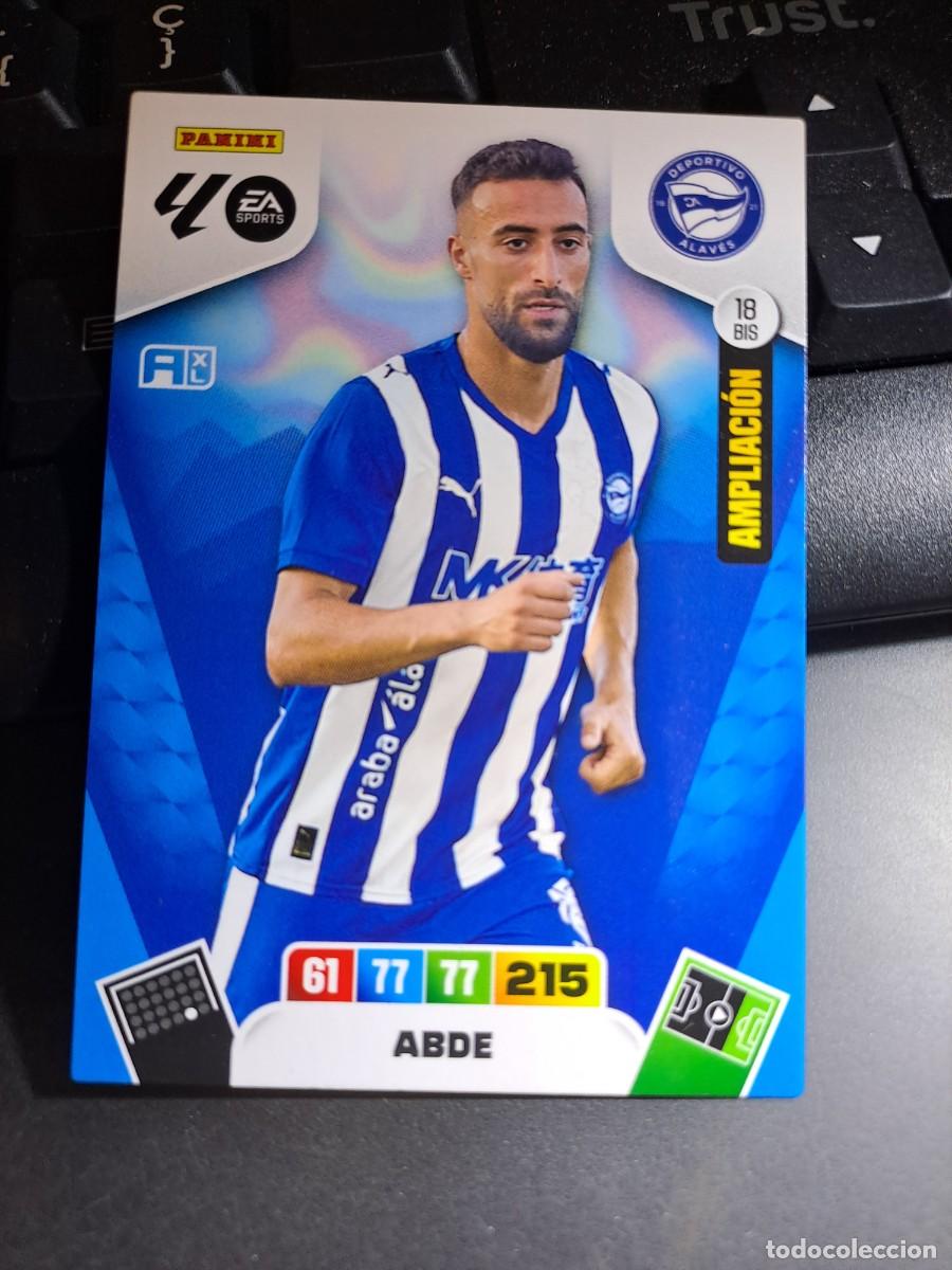 Coleccionismo Cromos antiguos: ADRENALYN XL ABDE 18 BIS AMPLIACION ALAVES CROMO LIGA 2025 2026 25 26 PANINI