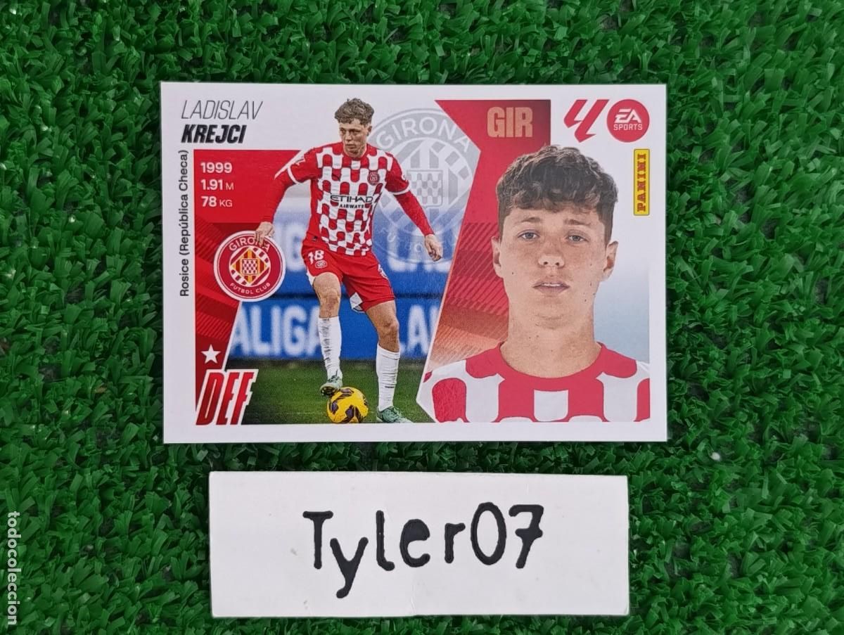 Coleccionismo Cromos antiguos: KREJCI GIRONA 8 LIGA ESTE 2025 2026 25 26