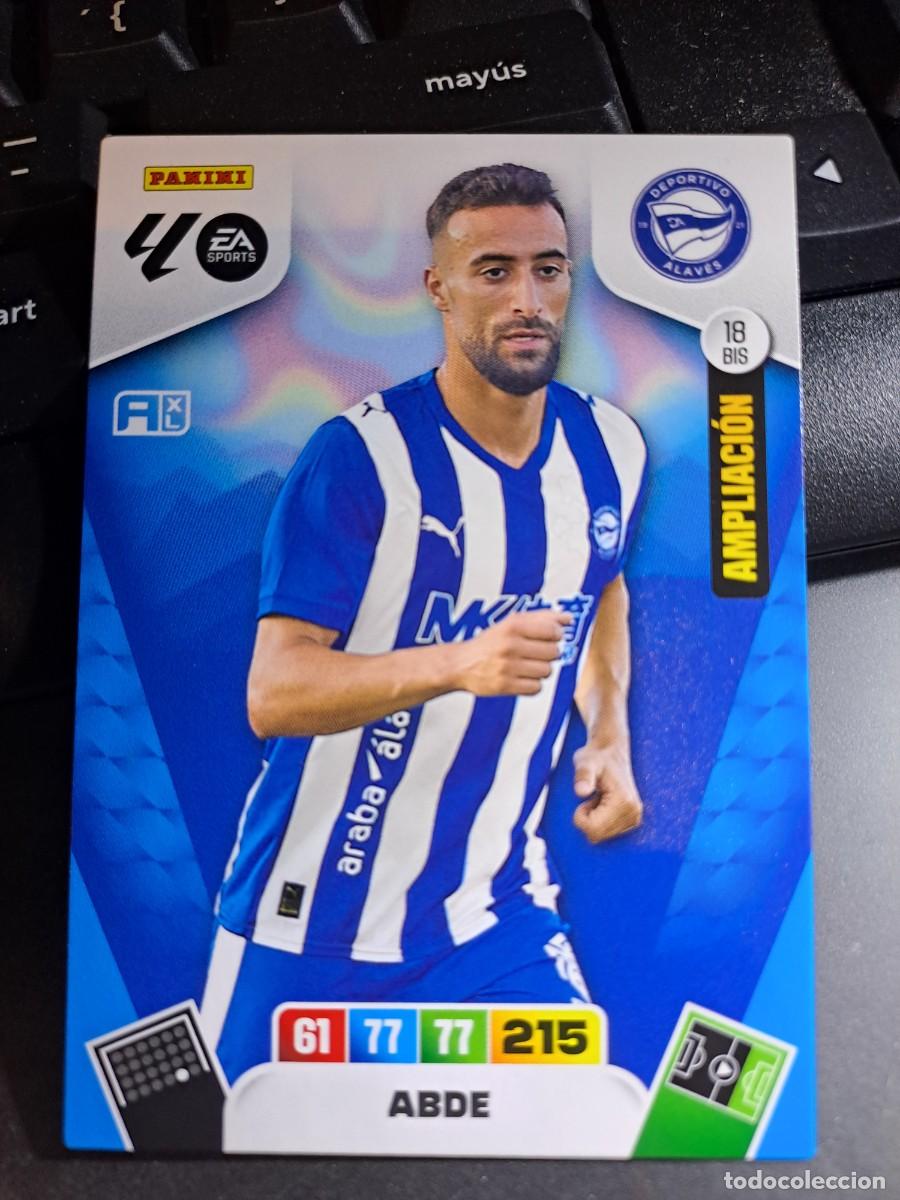 Coleccionismo Cromos antiguos: ADRENALYN XL ABDE 18 BIS AMPLIACION ALAVES CROMO LIGA 2025 2026 25 26 PANINI