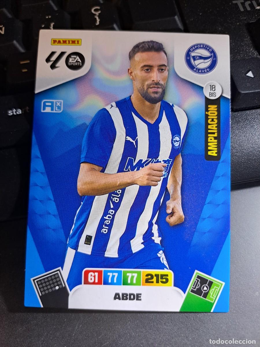 Coleccionismo Cromos antiguos: ADRENALYN XL ABDE 18 BIS AMPLIACION ALAVES CROMO LIGA 2025 2026 25 26 PANINI
