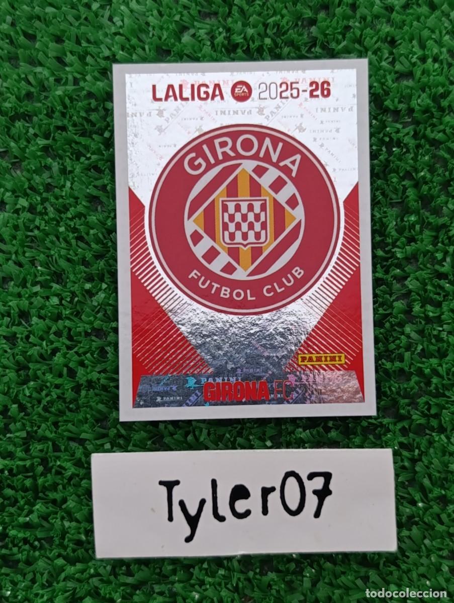 Coleccionismo Cromos antiguos: ESCUDO GIRONA 1 LIGA ESTE 2025 2026 25 26