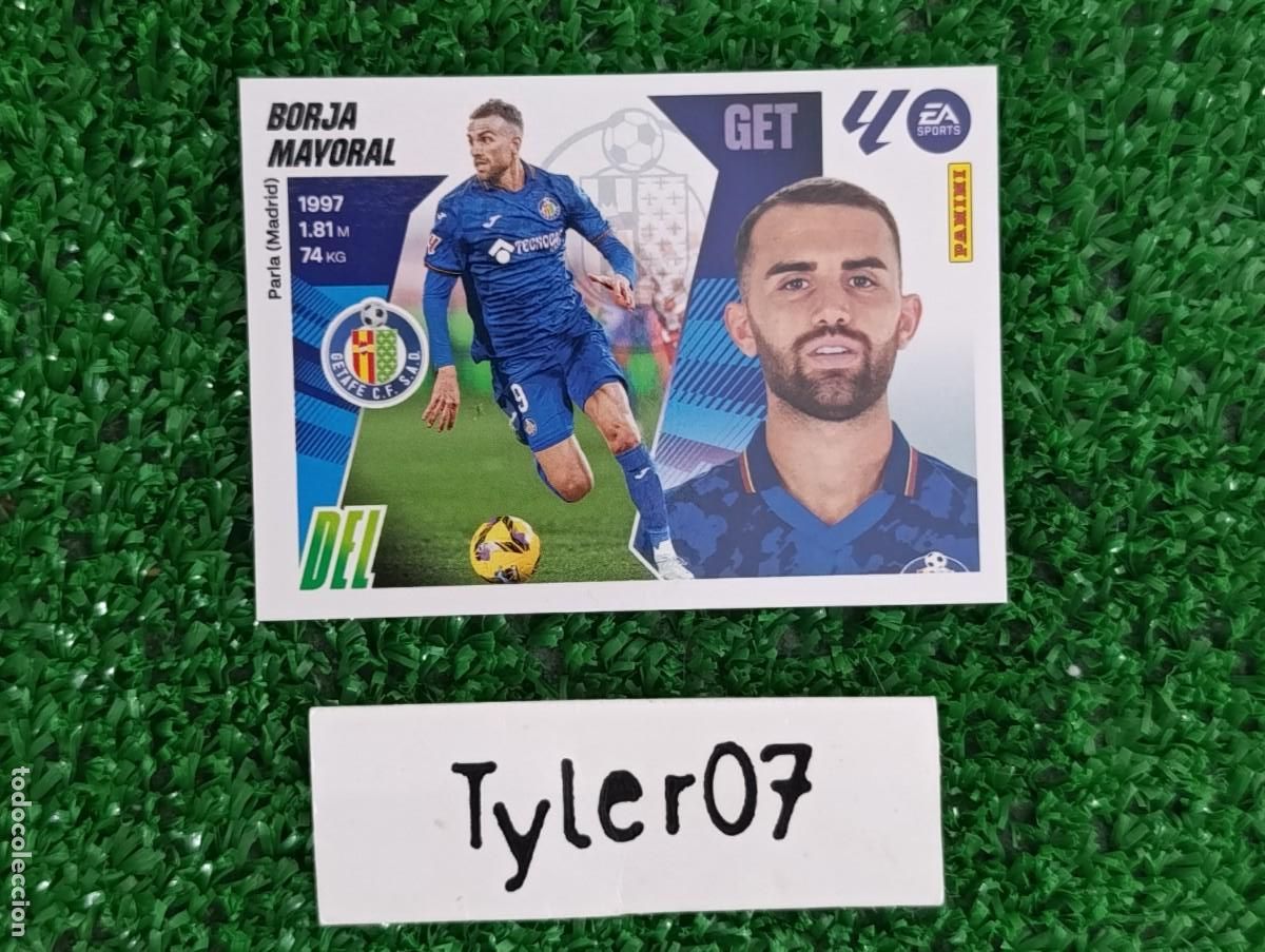 Coleccionismo Cromos antiguos: BORJA MAYORAL GETAFE 19 LIGA ESTE 2025 2026 25 26