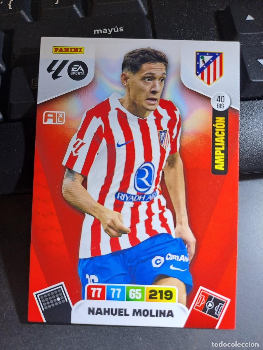 Colecionismo Cromos antigos: ADRENALYN XL NAHUEL MOLINA 40 BIS AMPLIACION ATLETICO DE MADRID CROMO LIGA 2025 2026 25 26 PANINI