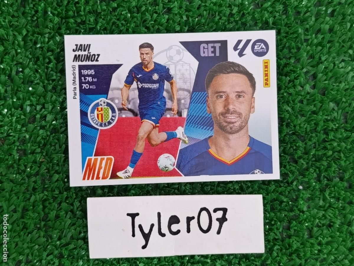 Colecionismo Cromos antigos: JAVI MU&Ntilde;OZ GETAFE 15 LIGA ESTE 2025 2026 25 26