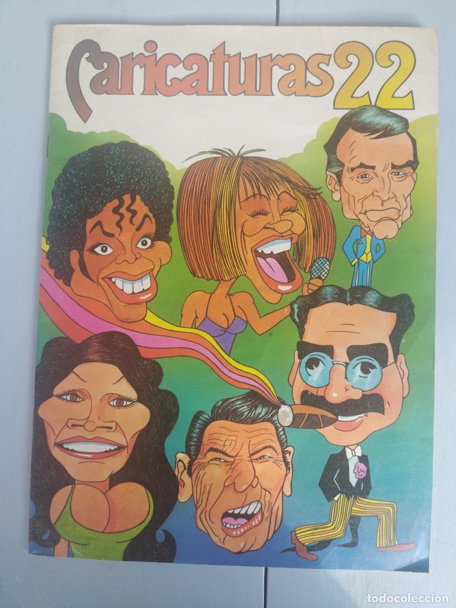 Colecionismo Cromos antigos: ALBUM DE CROMOS CARICATURAS 22