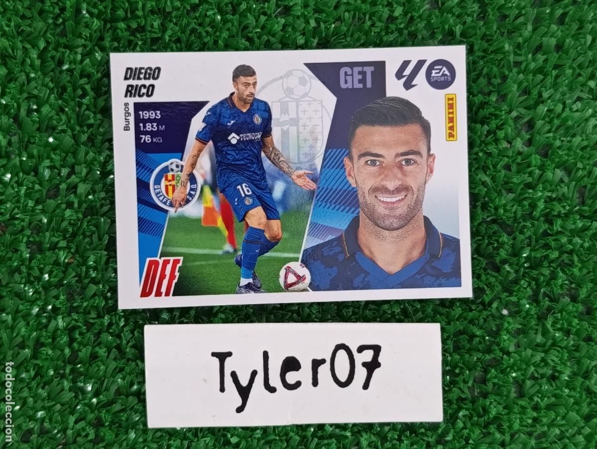 Colecionismo Cromos antigos: DIEGO RICO GETAFE 10 LIGA ESTE 2025 2026 25 26