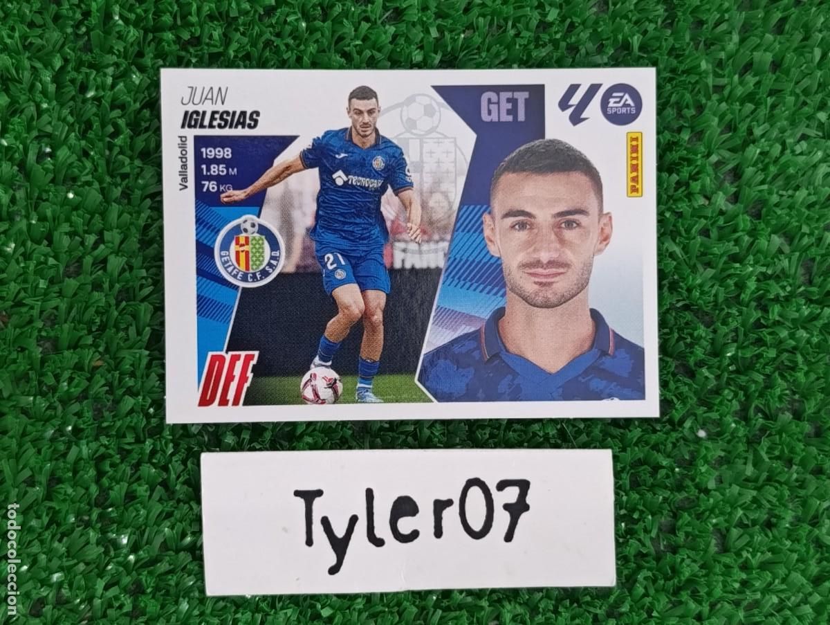 Coleccionismo Cromos antiguos: IGLESIAS GETAFE 5 LIGA ESTE 2025 2026 25 26