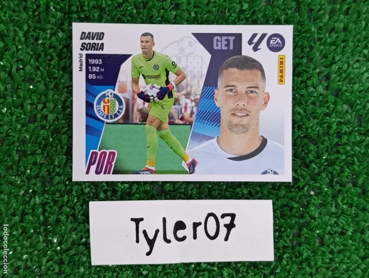 Coleccionismo Cromos antiguos: DAVID SORIA GETAFE 3 LIGA ESTE 2025 2026 25 26