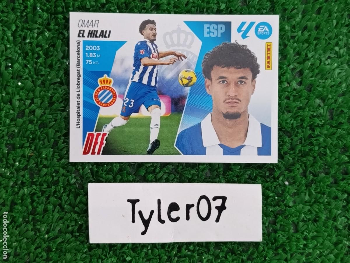 Coleccionismo Cromos antiguos: EL HILALI ESPANYOL 5 LIGA ESTE 2025 2026 25 26
