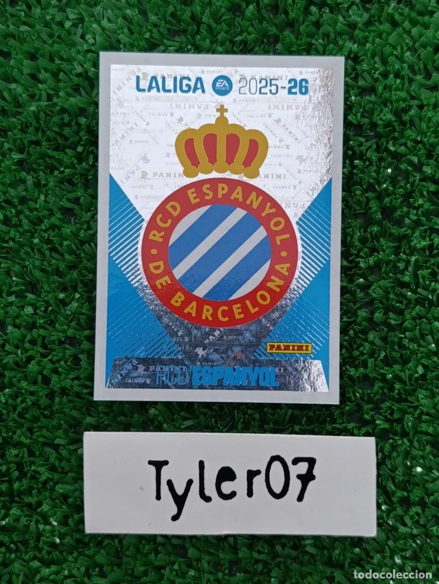 Coleccionismo Cromos antiguos: ESCUDO ESPANYOL 1 LIGA ESTE 2025 2026 25 26