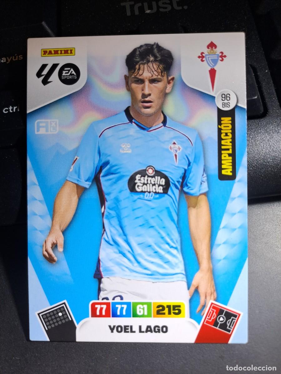 Coleccionismo Cromos antiguos: ADRENALYN XL YOEL LAGO 96 BIS AMPLIACION CELTA DE VIGO CROMO LIGA 2025 2026 25 26 PANINI