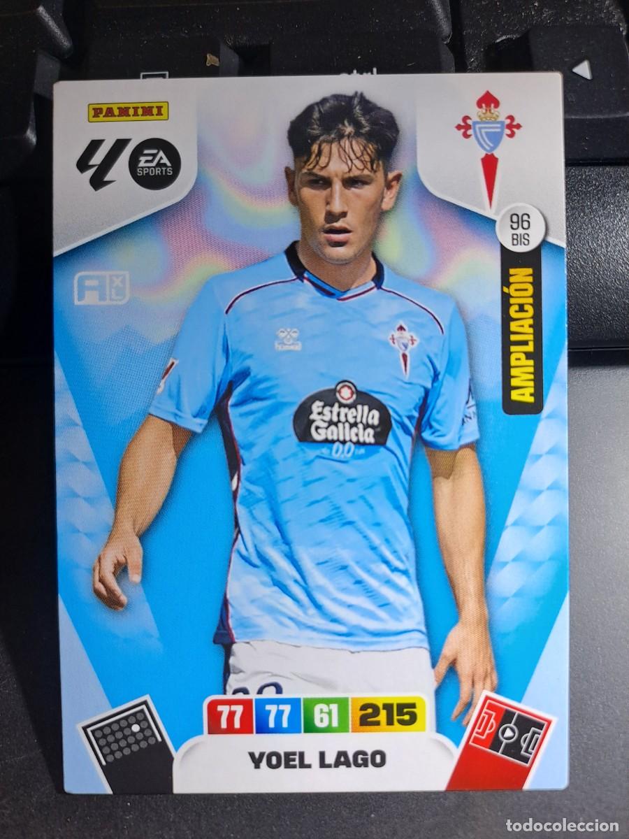 Coleccionismo Cromos antiguos: ADRENALYN XL YOEL LAGO 96 BIS AMPLIACION CELTA DE VIGO CROMO LIGA 2025 2026 25 26 PANINI