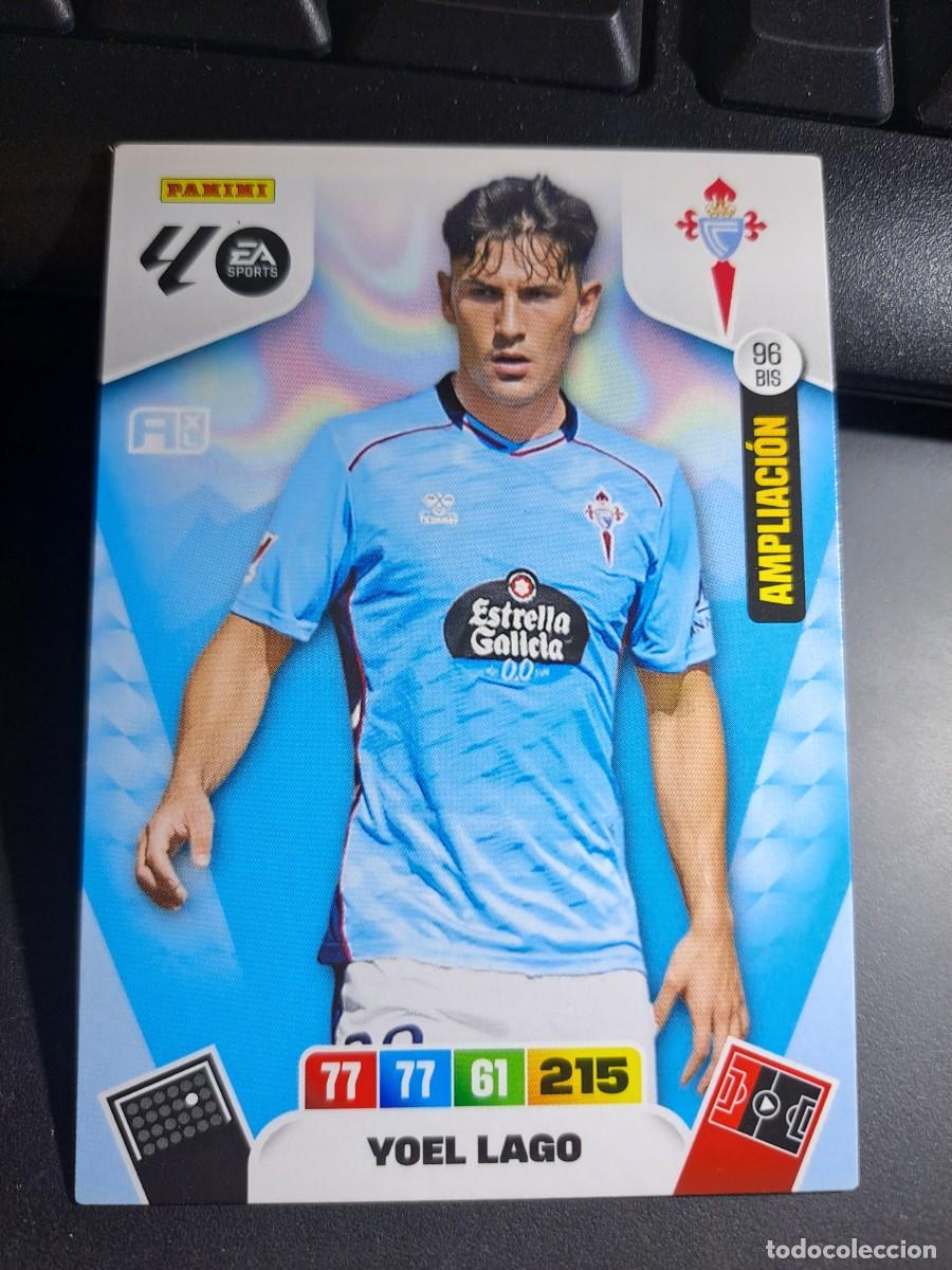 Coleccionismo Cromos antiguos: ADRENALYN XL YOEL LAGO 96 BIS AMPLIACION CELTA DE VIGO CROMO LIGA 2025 2026 25 26 PANINI
